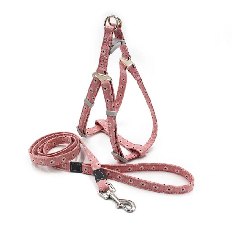 Bohemia Dog Harness with Matching Dog Leash
