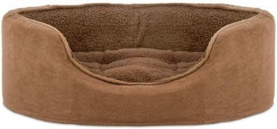Recycled Fiber-Filled Dog Sofa Raised Dog Bed Available in Multiple Sizes