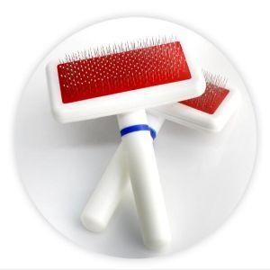 White Color Dog Grooming Cleaner Brush Pet Comb