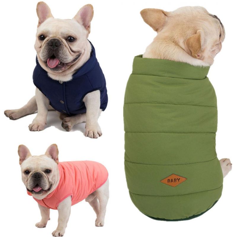 Classic Warm Dog Clothes, Puppy Pet Clothes Sweater Jacket Coat Winter Fashion Sweater for Dogs Pets