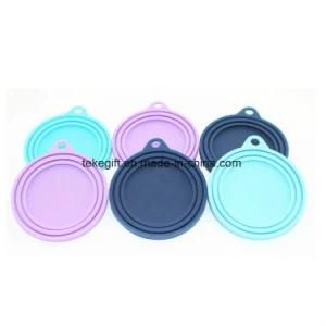 Silicone Pet Bowl Cover Pet Food Can Lid Cup Cover