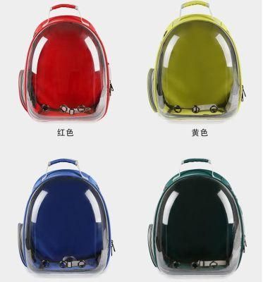 Pet Bag Cage Carrier Space Capsule Bubble Transparent Backpack for Cats and Puppies Designed Travel Pet Cage Cat House Dog Bag Pet Supplies