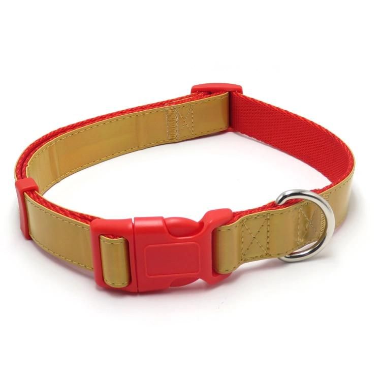 Custom Lighter Soft Release Buckle Dog Collar Plastic Retractable Pet Collars Dog Leash