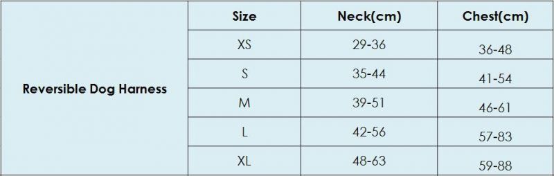 Sublimation Comfortable Reversible Wholesale Neoprene Luxury Design Custom Dog Harness