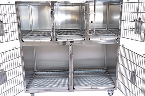 Hot Selling Veterinary Cages Stainless Steel Vet Cages Stainless Steel Cages for Vet