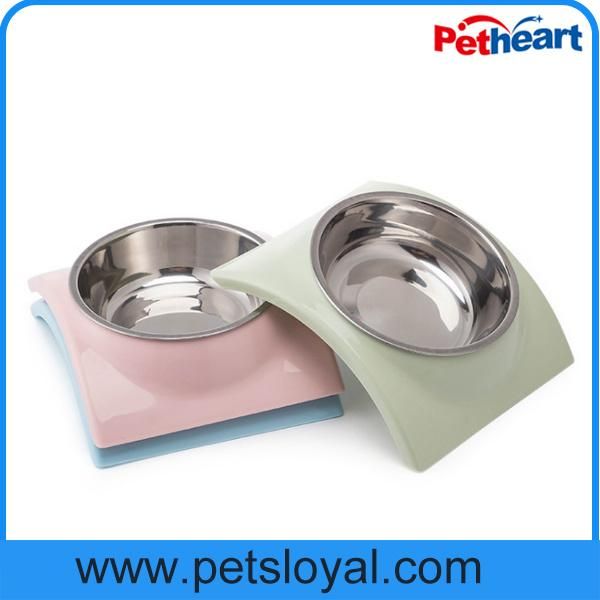 Factory Wholesale PP Pet Product Supply Dog Feeder Bowl