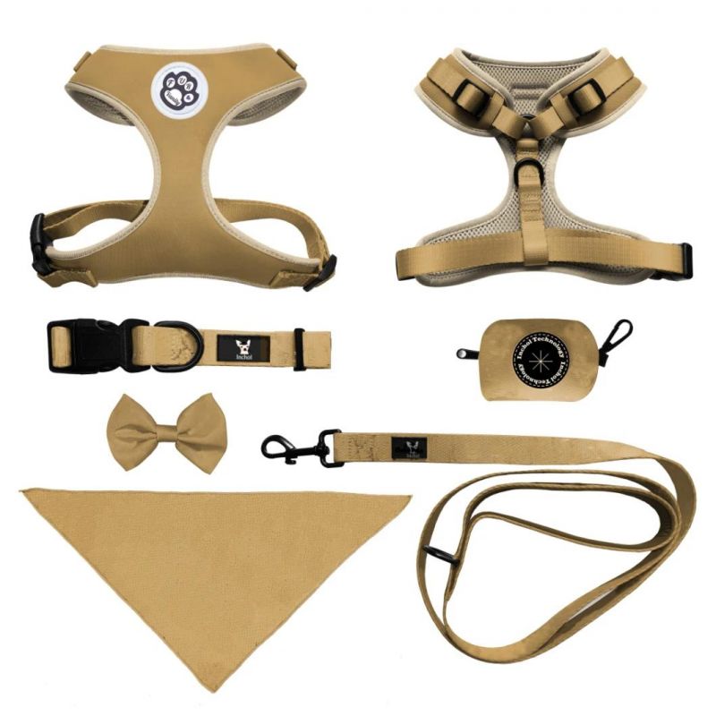 Adjustable Soft-Padded Dog Harness Sets Small Dogs to Large Dogs