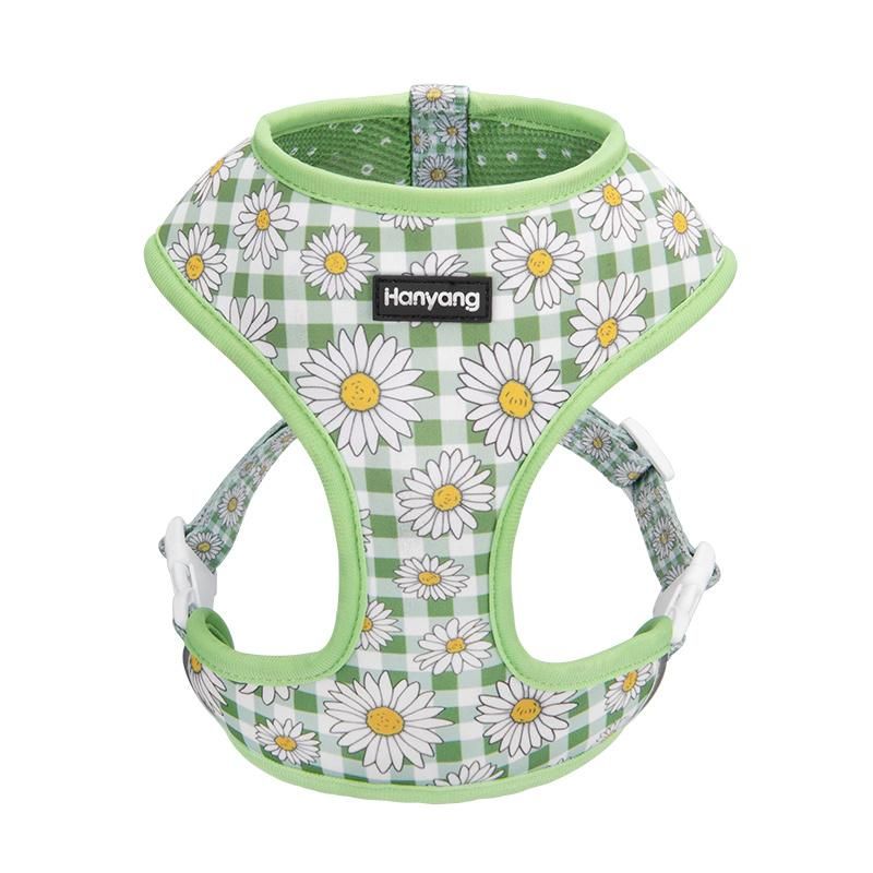 New Style and Pattern Pet Dog Bowtie Padded Matching Harness, Collar, Leash