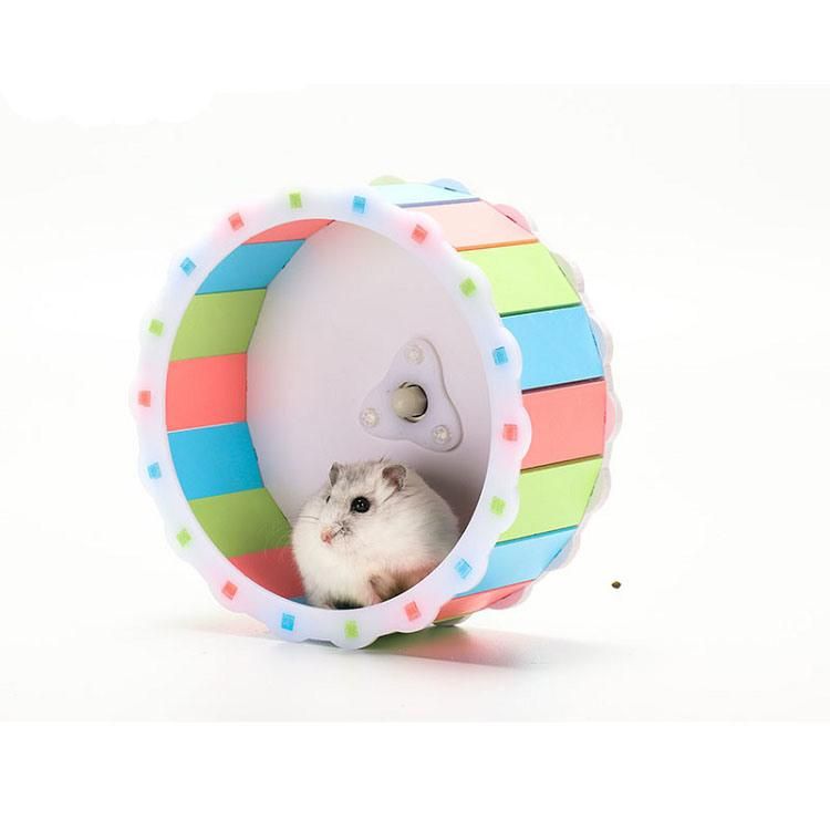 Latest Design 22cm Quiet Hamster Exercise Wheel Multi-Colored Silent Spinner Sunflower Design