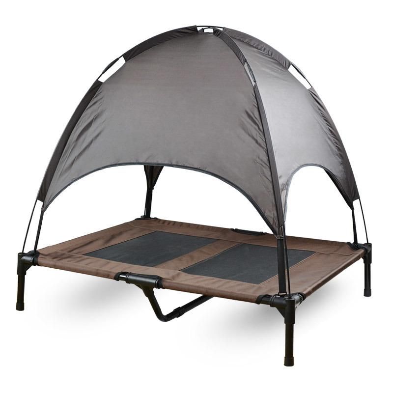 Outdoor Travel Dog Beds Elevated Pet Cot with Canopy Pet Carrier Dog Beds & Accessories for Camping