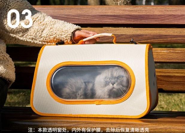 Wholesale Double Shoulder Cat Bag Pet out Backpack