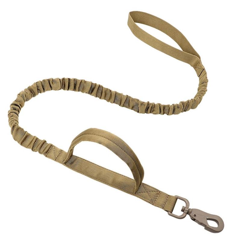 Personalized Custom Luxury Designer Nylon Metal Heavy Duty Training Pet Rope Large Dog Collar and Leash Set Tactical Dog Collar