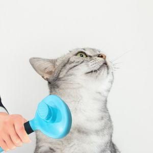 Pet Dog&Cat Products 2020 Pet Grooming Tool Comb Stainless Steel Brush Comb Brush Remove Fur Pet Supply for Nanjing