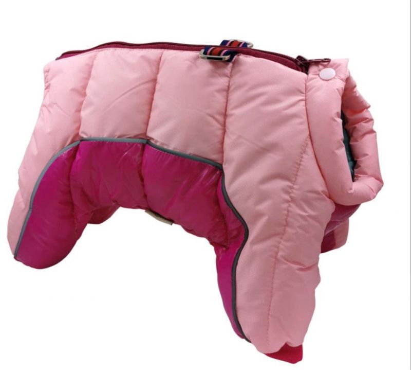Pet Camouflage Winter Coat Fleece Large Dog Clothes Jacket Jumpsuit