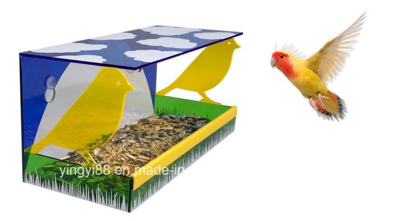 Best Price and Good Quality Acrylic Window Bird Feeder