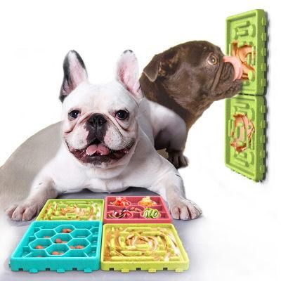 4-Pack Anti-Choke Pets Bowl Dog Slow Feeder Bowl Dog Bowls