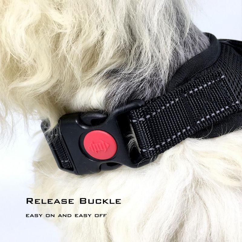 No Pull Reflective Breathable Adjustable Outdoor Dog Harness Pet Accessories