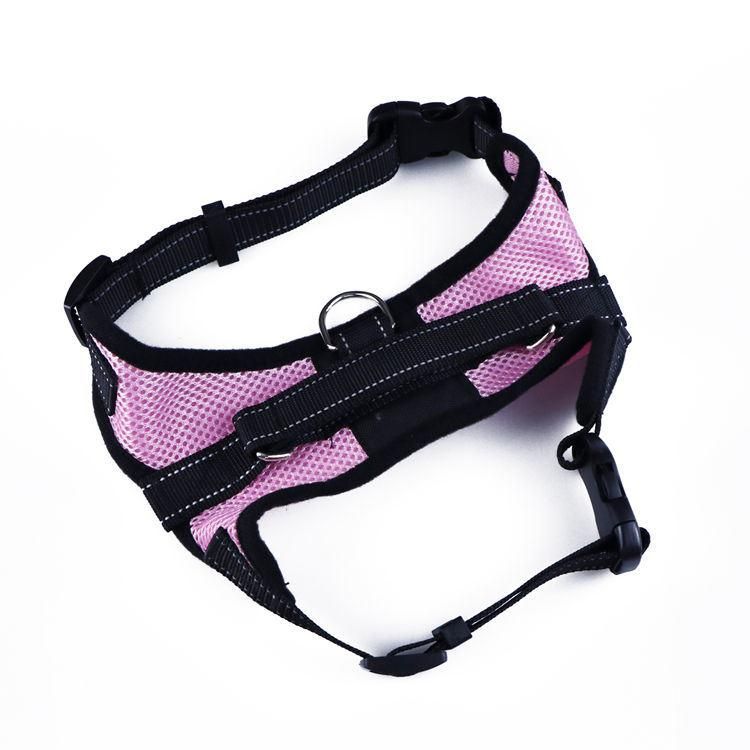 High Quality New Style Adjustable Custom Soft Safety Dog Harness