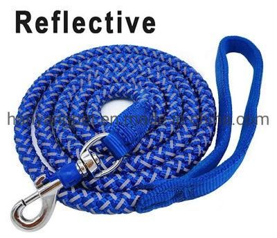 Custom Wholesale Reflective Nylon Rope Dog Leash Pet Product