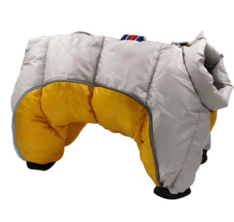 Pet Camouflage Winter Coat Fleece Large Dog Clothes Jacket Jumpsuit
