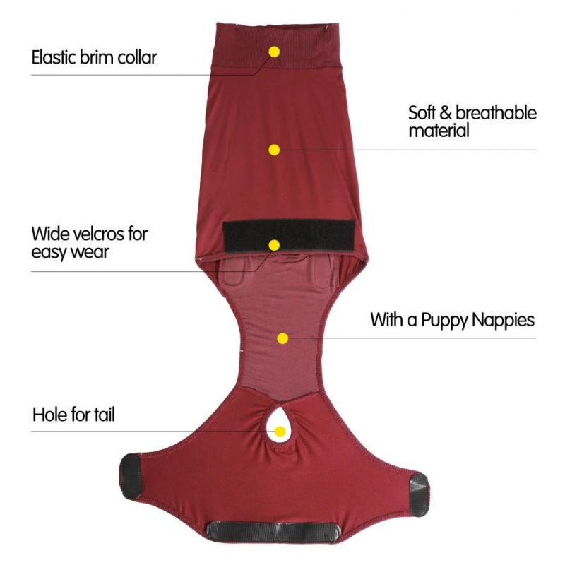 Pet Dog Recovery Suit Neuter Onesie After Surgery Wear Recovery Suit