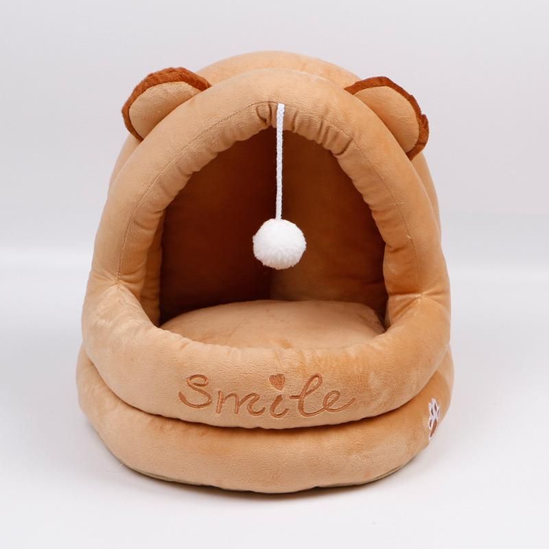 Customize OEM ODM Washable Cute Sleeping Pet Cat Dog Bed