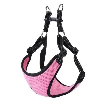 Breathable Air Mesh Vest Reflective Design Soft Padded Dog Harness