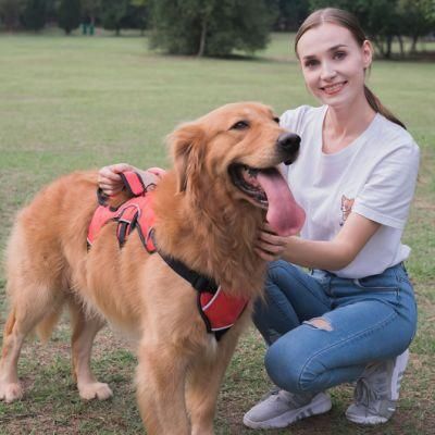 No Pull Reflective Adjustable Soft Padded Vest Harness Dog Pet Accessories