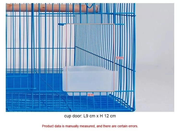 Large Square Custom Metal Wire Collapsible Modern Foldable Travel Parrot Bird Rabbit Pet Animal Carrier Transport Cage House