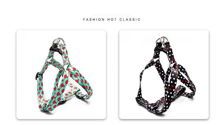 Customized Design Outdoor Professional Top Level Wholesale Thermal Transfer Material Pet Dog Harness