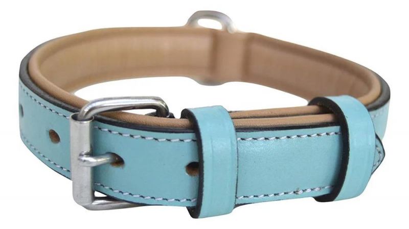 OEM Custom PU Leather Dog Collar Luxury for Pet Supplier