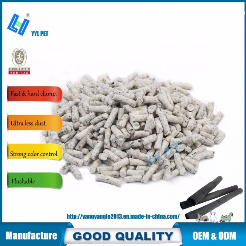 Corn Cat Litter with OEM and Strong Odor Control