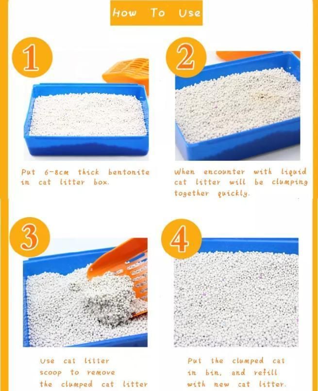 Best Odor Control Clumping Cereal Cat Litter Healthy Plant Fiber Variety Cat Litter for Pet Clean Grooming