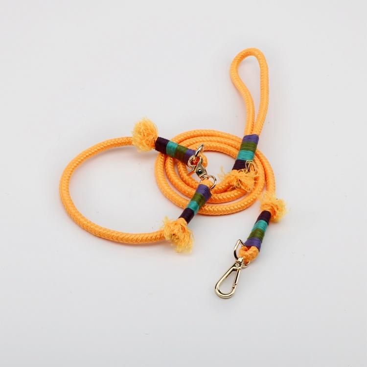 Heavy Duty Rope Braided Nylon Rope Slip Lead Dog Leashes