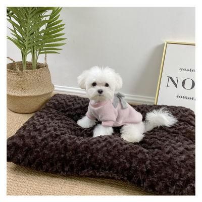 Anti Slip Washable Mattress Pets Bed Comfortable Faux Fur Dogs Cats Beds