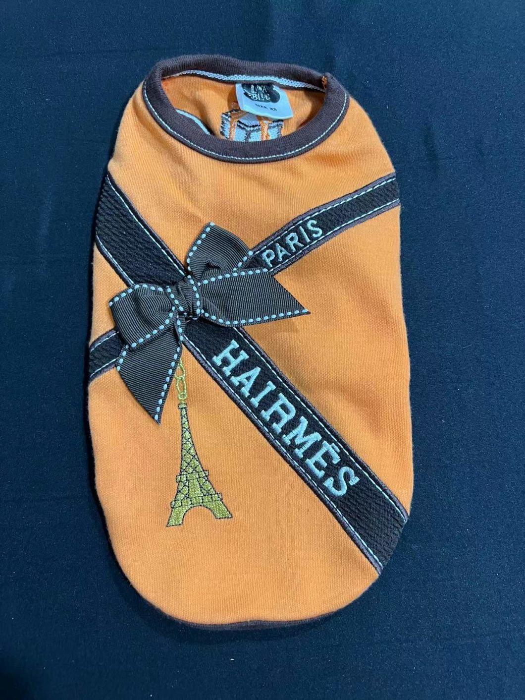 Pet Products Shirt Accessories Warm Clothing Orange Pet Vest