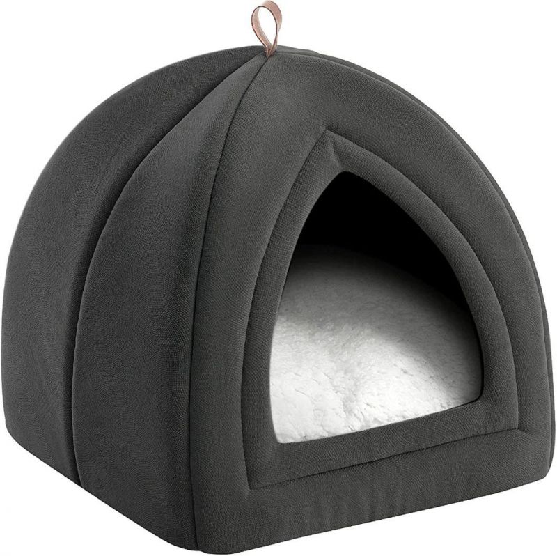 Cat Tent Kitty Bed Cat Hut with Removable Washable Cushioned Pillow