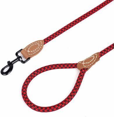 5FT Strong Sturdy Climbing Rope Dog Leash Slip Lead Leash with Stylish Colors