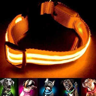 Flashing Dog Collar LED Safety Collar Available in 5 Colors