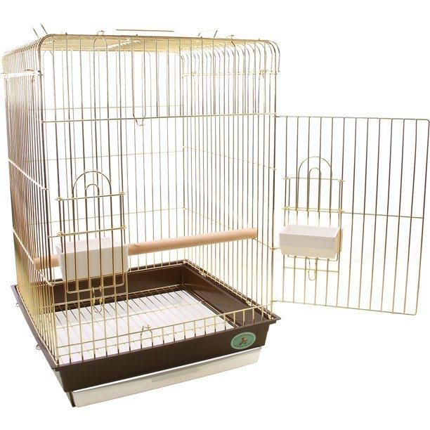 in Stock Customize OEM ODM Large Comfortable Black Color Parrot Bird Cages