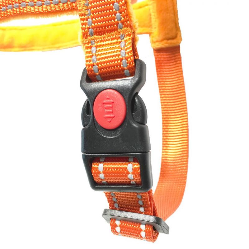 2022 New Design Ultra Soft Ultra Light Reflective Dual Strap Dog Harness