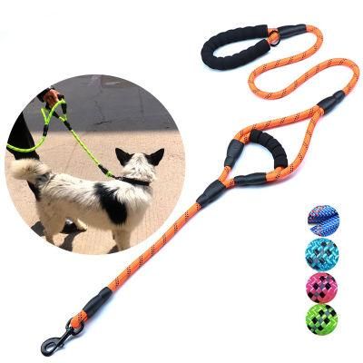 Wholesale Adjustable Slip Luxury Nylon Rope Custom Print Logo Pet Retractable Dog Leash for Dog