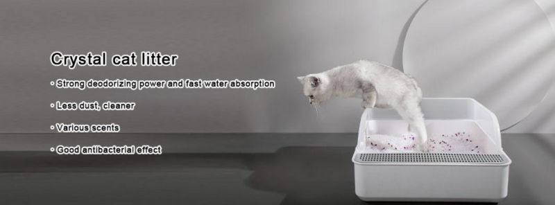 New Business Factory Promotion High Quality High Water Absorption Low Dust Best-Selling Crystal Cat Litter