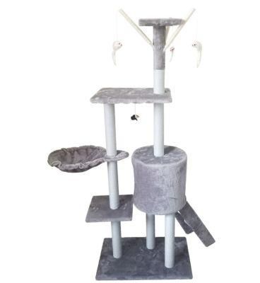 Custom Cheap Luxury Handmade Big Indoor Cat Tree House