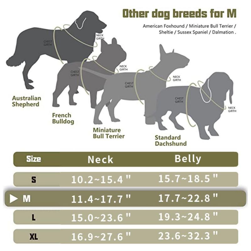 Dog Harness Vest Customized Reflective Adjustable Pet Harness