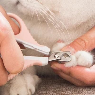 Three Colors ABS Stainless Steel Pet Nail Clipper