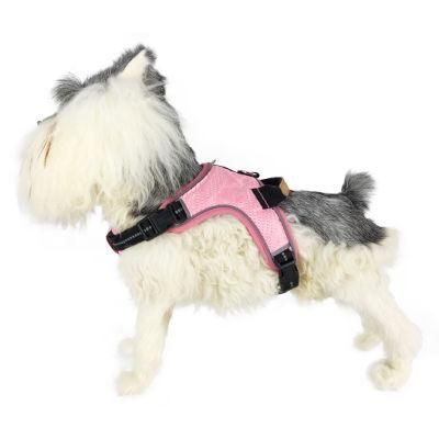 No Pull Adjustable Reflective Eeay on/off Wholesale Dog Harness Pet Accessories Mokofuwa
