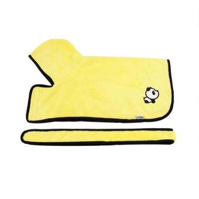 Absorbent Fast Dry Pet Product Warm Dog Bathrobe for Dog &amp; Cat