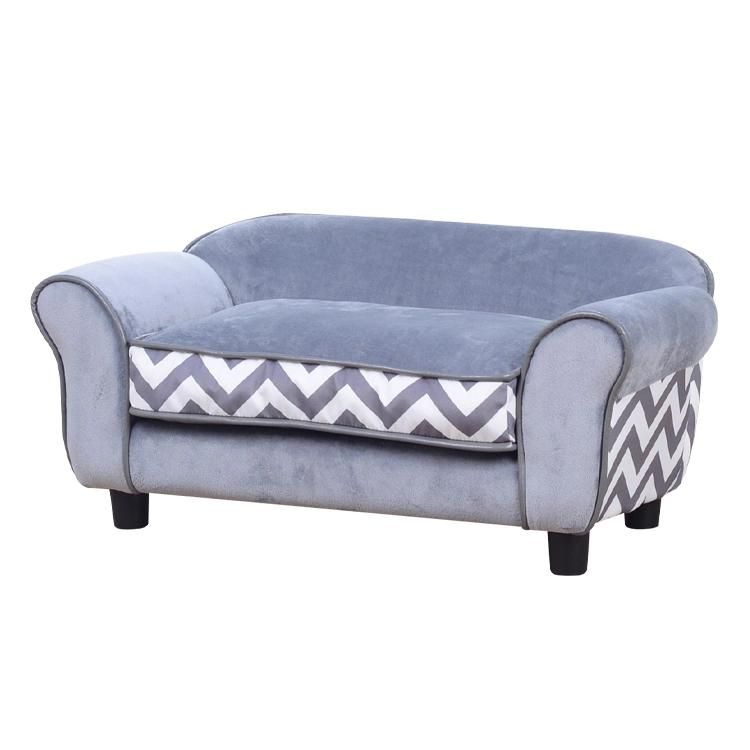 Hot Selling 2016 China Export Luxury Pet Sofa with Removable Cushion