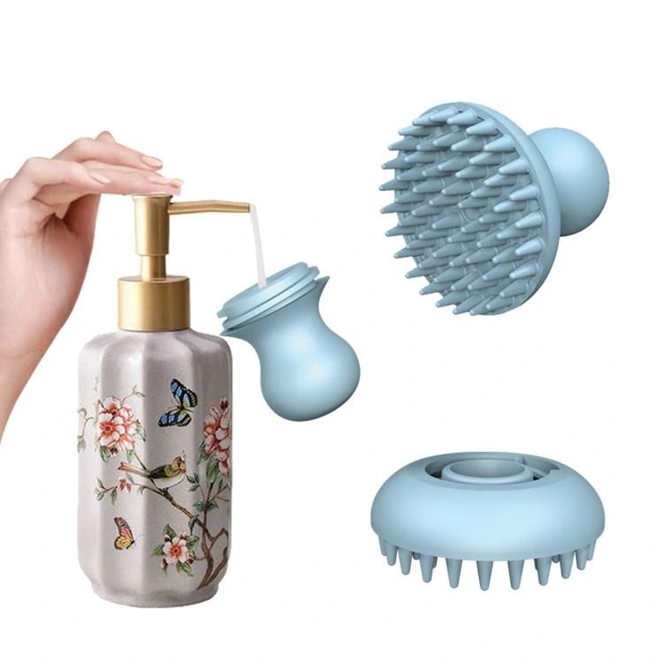 New Arrival Dog Grooming Brush Pet Shampoo Bath Brush Soothing Massage Rubber Comb for Dog Cat